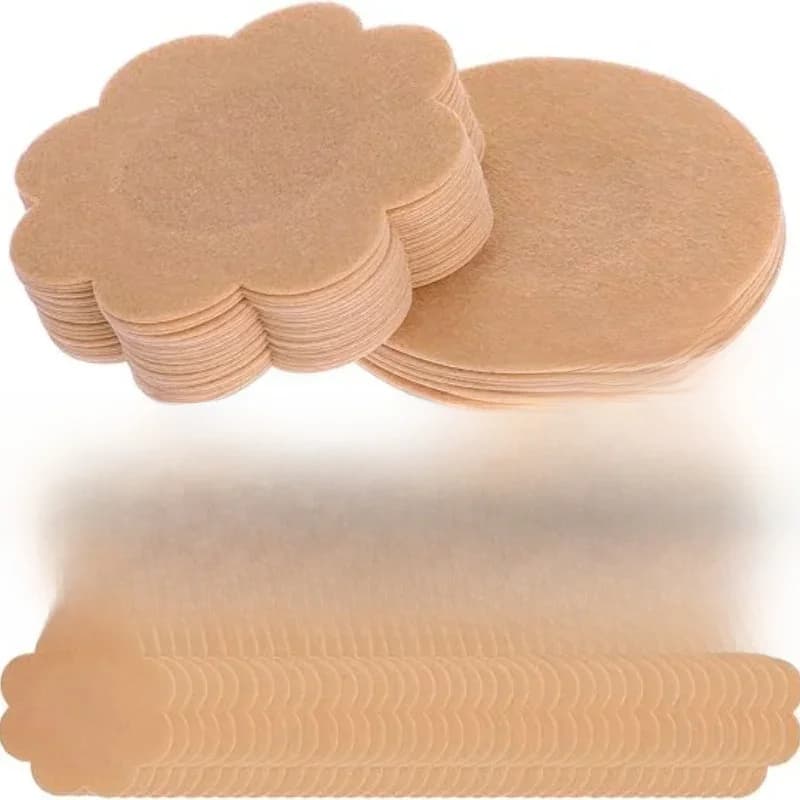 10/100pcs Women Nipple Cover Self Adhesive Lift Up Breast Petals Lady Invisible Bra Sticky Chest Nipple Shield Pad Bra Accessory