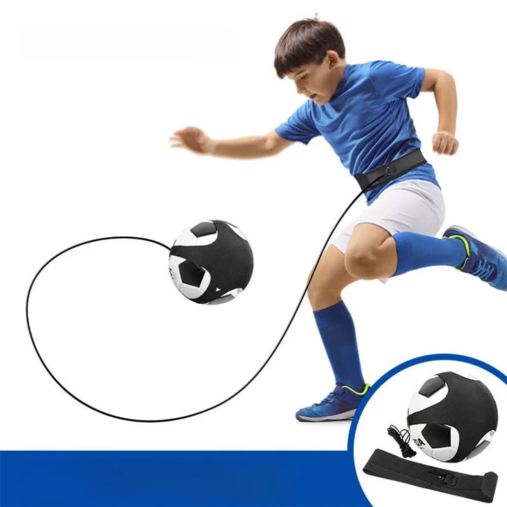 Football Training Belt Soccer Ball Kicking Belt for Adult Kids Football Trainer Mat Football Training Equipment