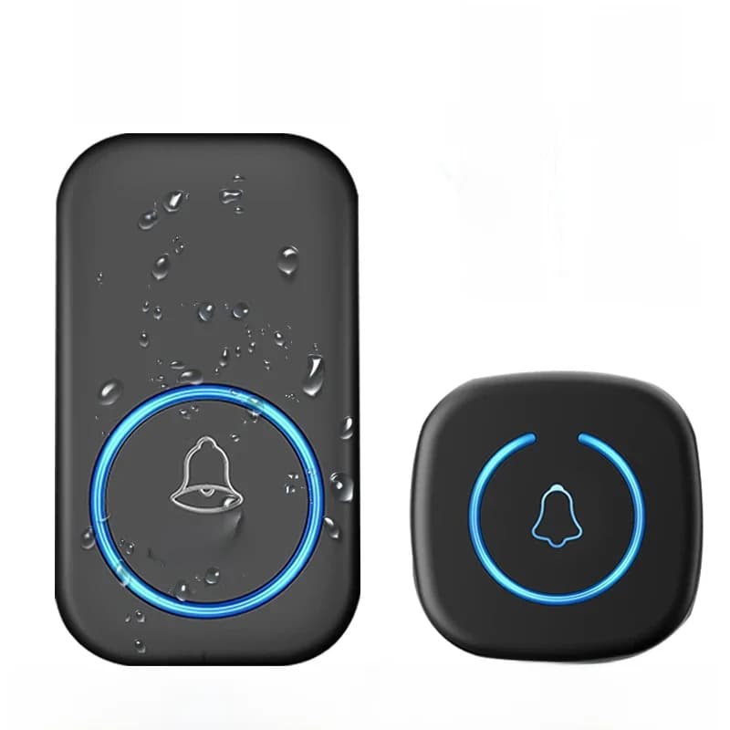 Wireless Doorbell IP44 Waterproof Smart Home Welcome Door Bell 300M Range 60Songs Intelligent Home Chime Bell Kit US/EU Plug