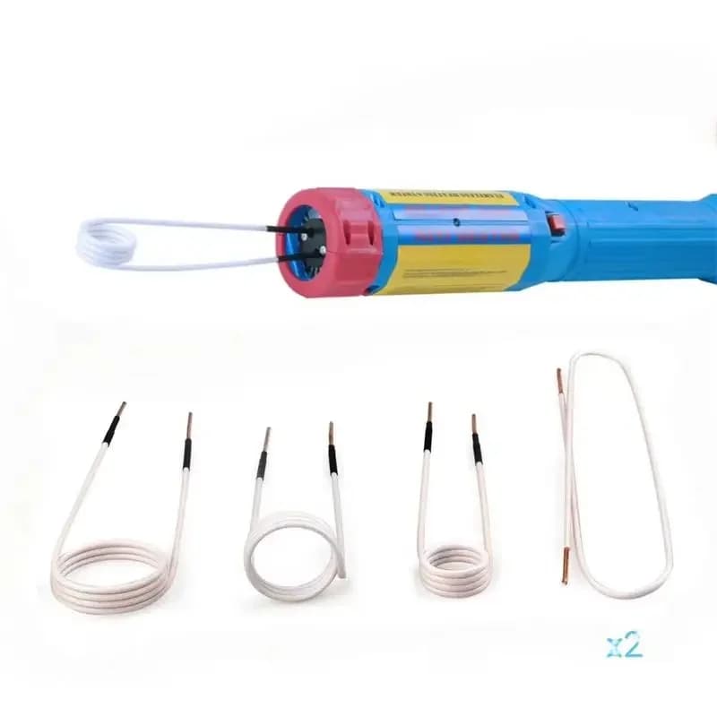1100W Mini Flameless Magnetic Induction Heaters 110V/220V Car Bolt Remover Repair Tools  with 3/8Coils