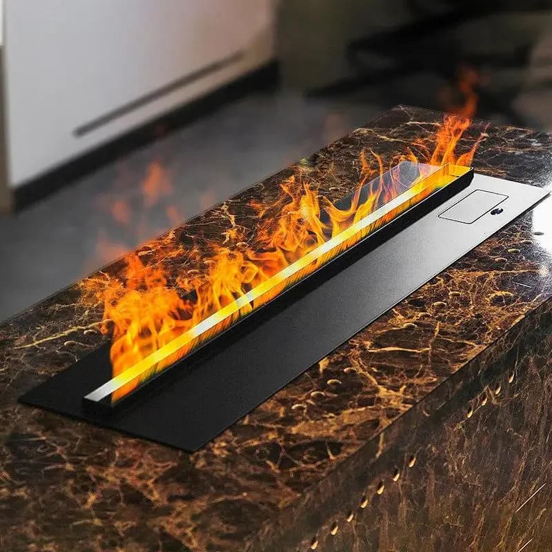 3D Atomized Fireplace With Colorful Steam Flame Ecological Decorative Customized Mist Indoor Electric Water Vapor Fireplace