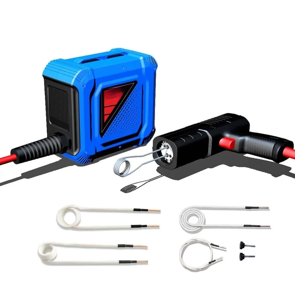 1800W Split Type Portable Induction Heater 110V/220V Flameless Induction for Car Repair Bolt Remover Tools