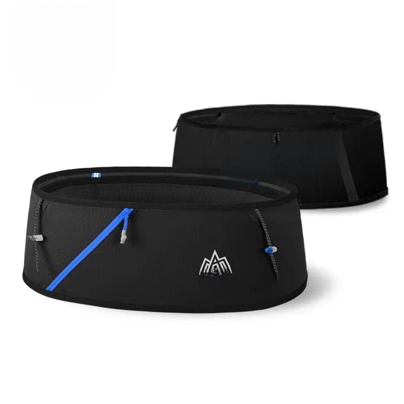 AONIJIE 4-way Stretch Hydration Running Belt Waist Pack Travel Money Bag Trail Marathon Gym Workout Fitness Mobile Phone Holder