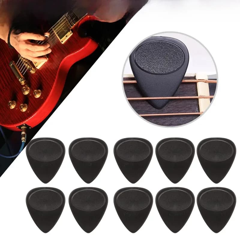 Guitar Pick,10 Pcs Picks 0.7mm Thickness Accessories Non-Slip Durable For Electric Guitar Bass Ukulele Bass Specific Paddles, ﻿