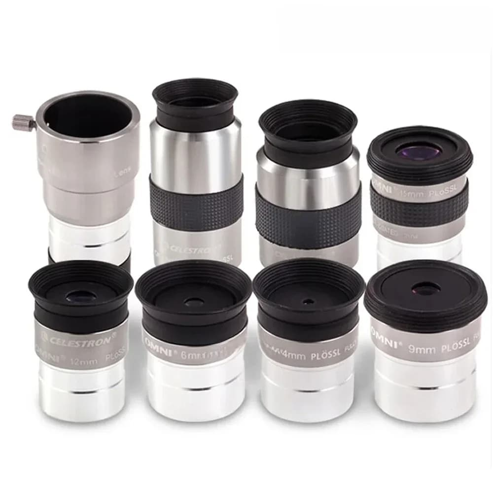 Celestron OMNI Eyepiece, Astronomical Telescope Accessory, 52-Degree Field of View, 4mm, 6mm, 9mm, 12mm, 15mm,32mm,40mm eyepiece