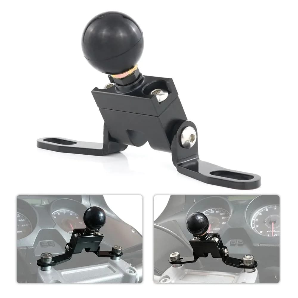 For YAMAHA Super Tenere Tenere700 SR250/400/500 XSR900 Niken WR125R/X XT250/225 Motorcycle GPS Handlebar Clamp Navigation Mount