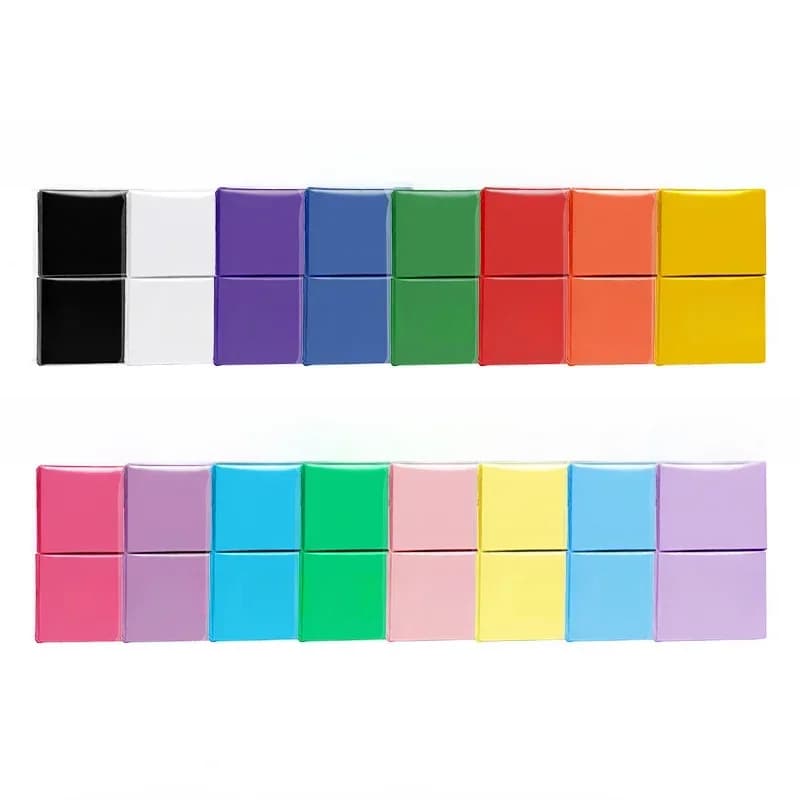 100PCS 66x91mm Matte Standard Size Card Sleeves TCG Trading Cards Protector For Tarot Shield Board Games Magical Cover PKM