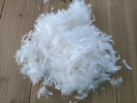 500g/lot 2-4cm pure large white goose down,DIY down pillow core mattess sofa down bulk goose down filling accessories