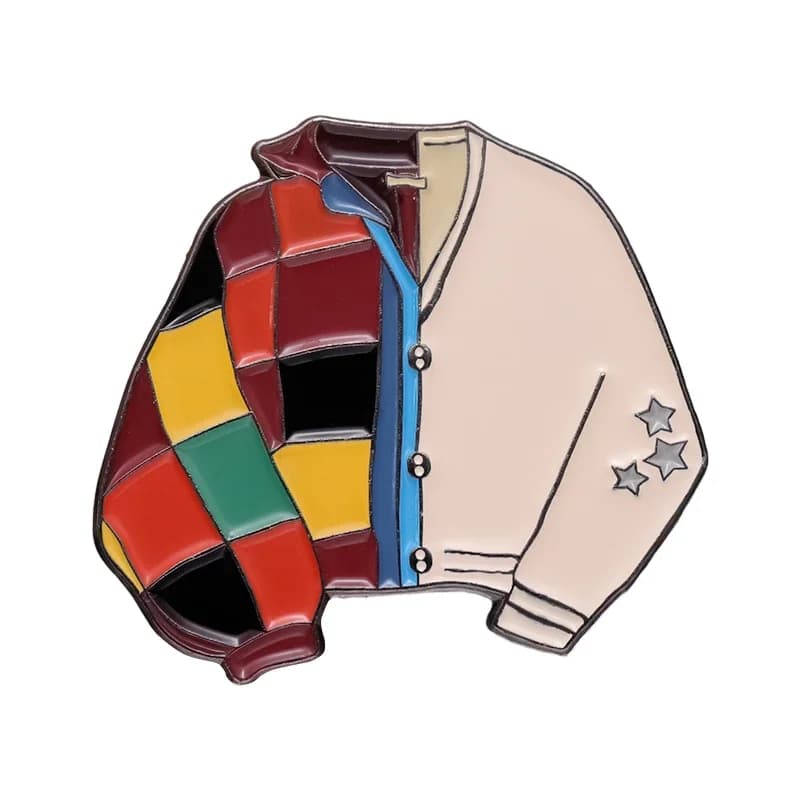Hip Hop Jacket Brooch Enamel Pin Cartoon Hat Bag Custom Wholesale Singer Backpack Jewelry Badge Trendy Lapel Gift Friends