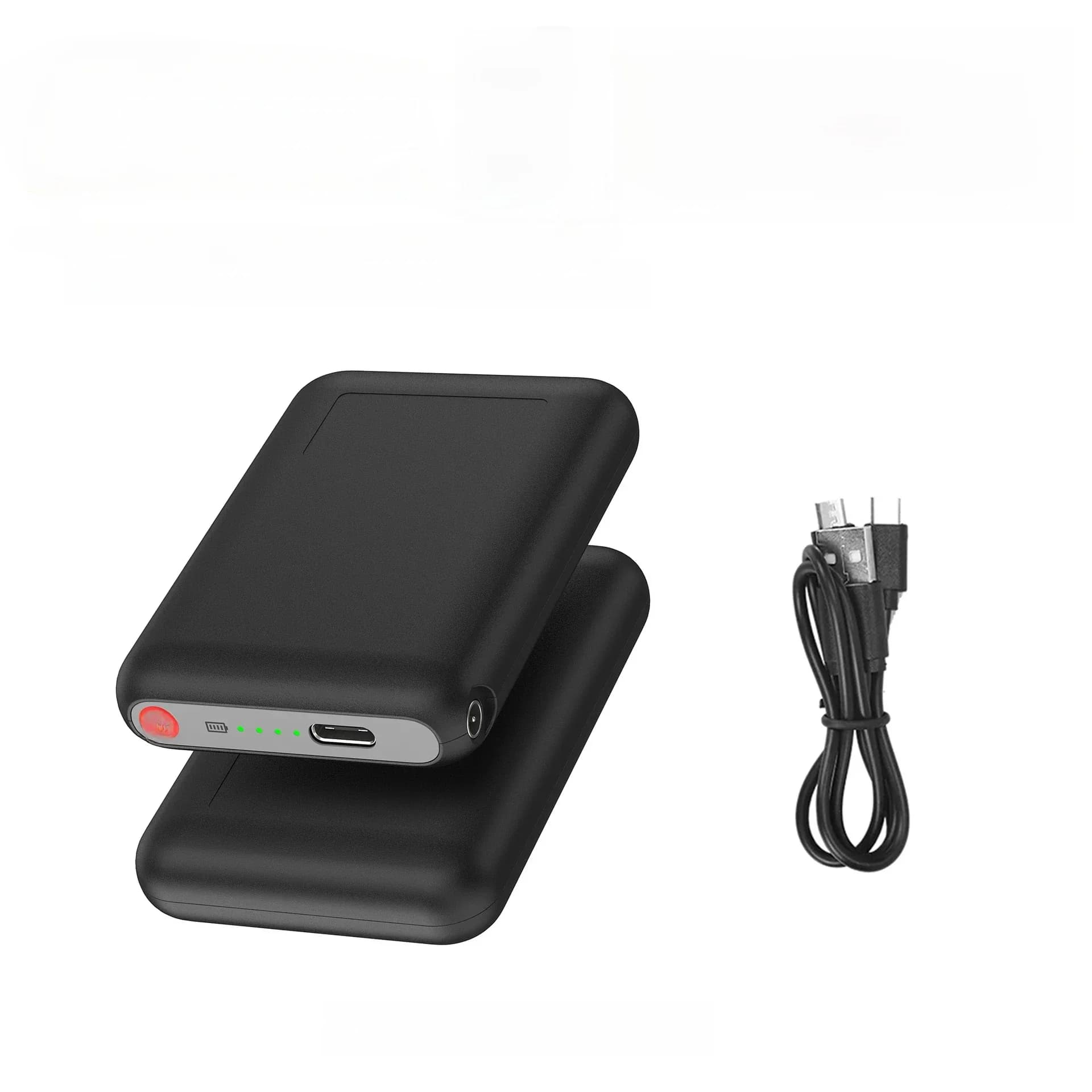 Type C 2A Li-Polymer Battery Packs Winter Heated Socks Batteries with USB for Warm Glove Clothes Hat Portable Charger Power Bank