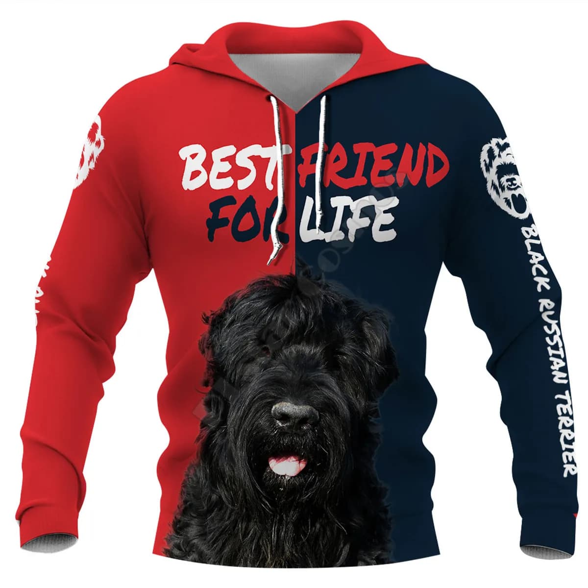 Black Russian Terrier hoodie 3D Printed Hoodies Fashion Pullover Men For Women Sweatshirts Sweater Cosplay Costumes