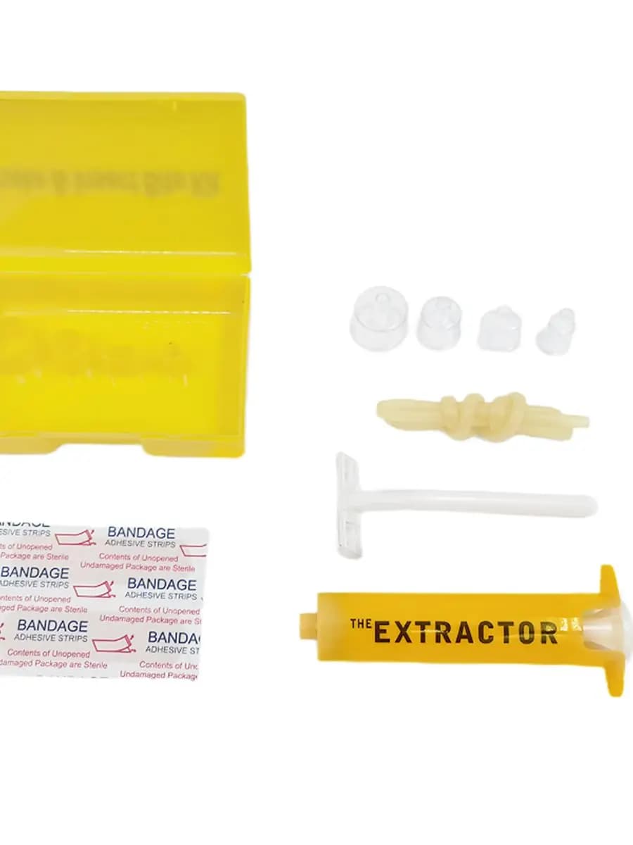 Venom Extractor Snake Insect Bite First Aid Kit Outdoor Emergency Survival Rescue Wild Venomous Bee Bite Vacuum Detox Pump