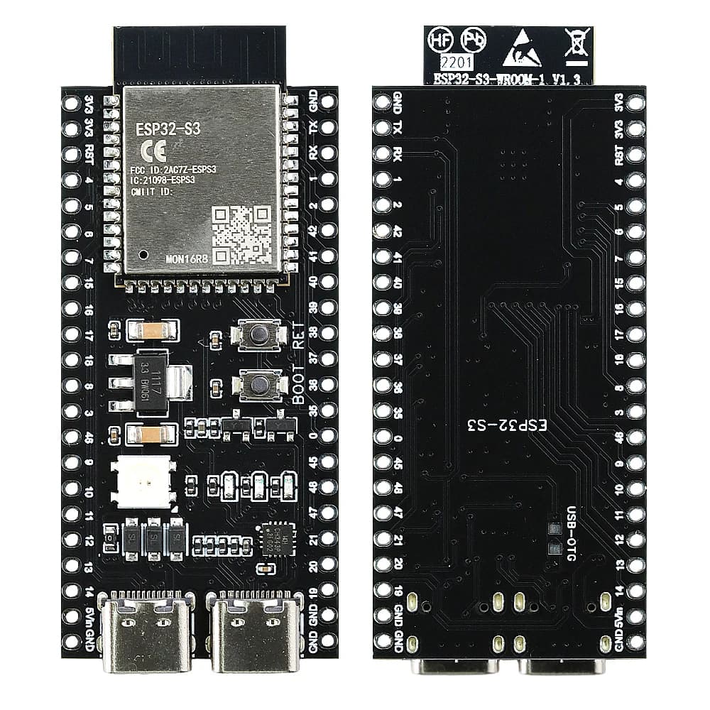ESP32-S3 Wifi BT Module Development Board for Arduino IDE ESP32-S3 N16R8 N8R2 44Pin Type-C 16MB Flash 8M PSRAM ESP32 S3