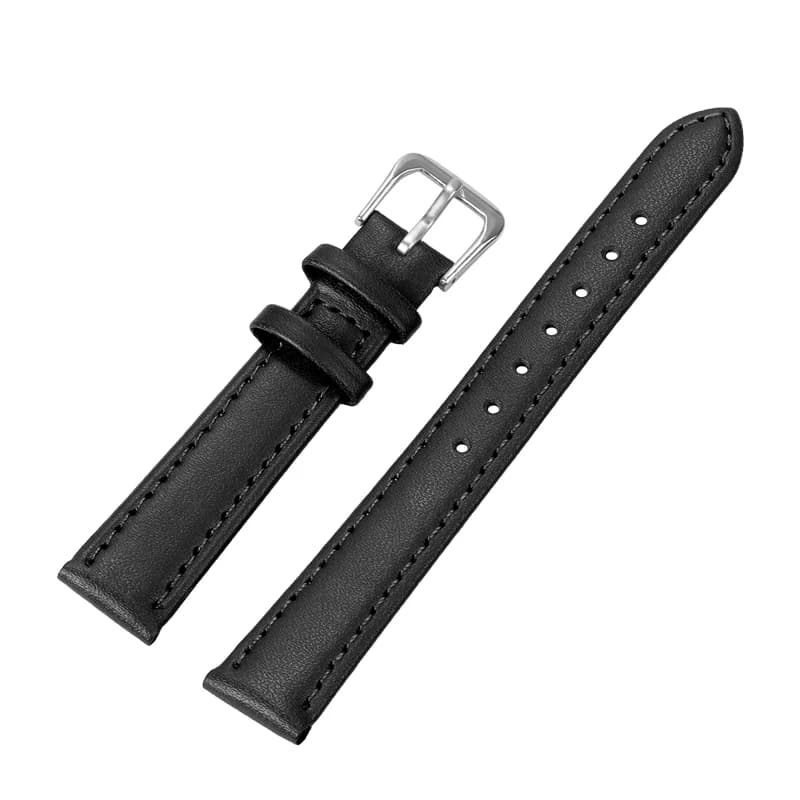 8mm 10mm 12mm 14mm 16mm 18mm 20mm 22mm PU Leather Watch Strap for Men Women Soft Leather Wrist Band Universal Sport Bracelet