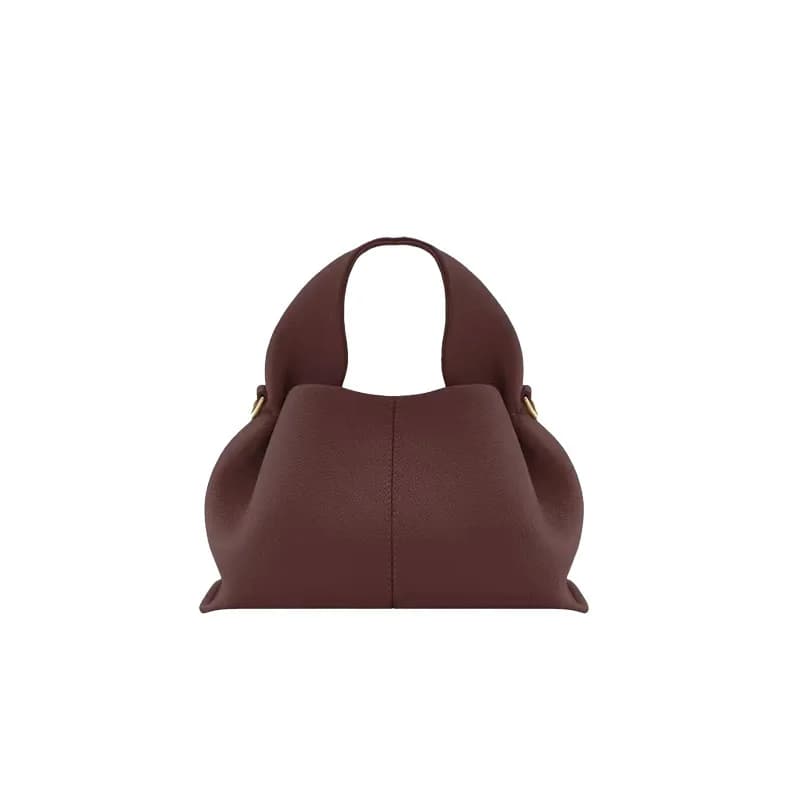Fashion Women Dumpling Bags Luxury Leather Versatile Solid Color Female Shopping Crossbody Bag 2025 New Design