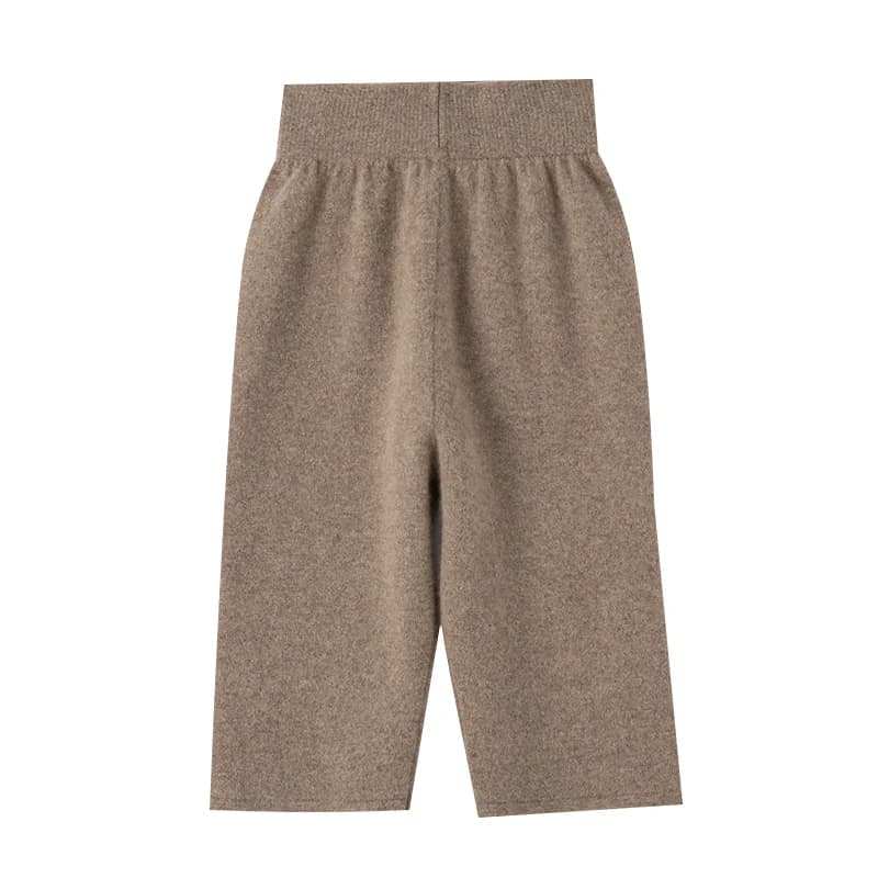 Autumn Winter Female Simple 100% Cashmere Women's High Waist Hip-lifting Tight Booty Shorts 2024 Korea Mini Short Feminino Black
