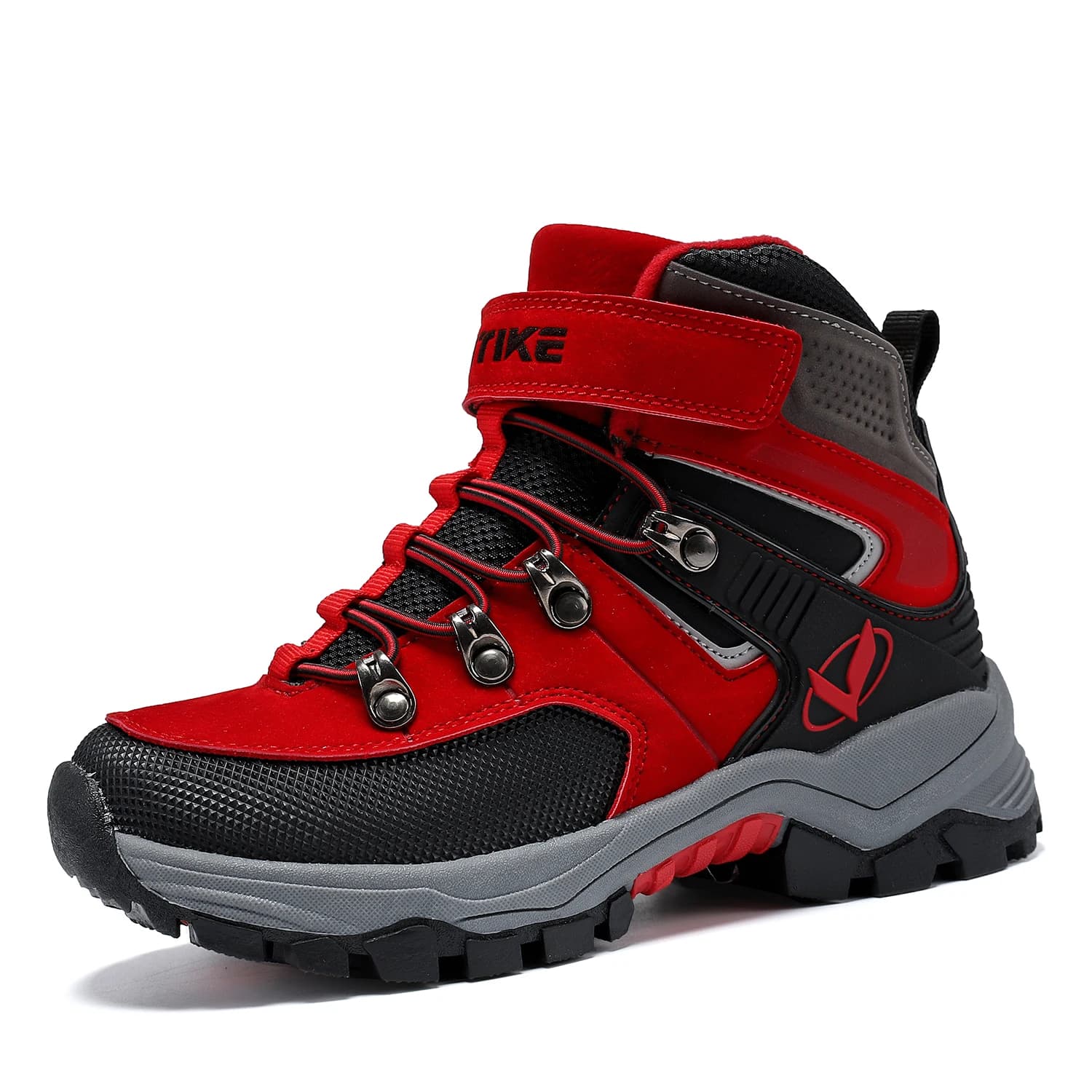 Kids Hiking Boots Outdoor Walking Climbing Sneaker Comfortable Snow Shoes Antiskid Steel Buckle Sole for Boys And Girls
