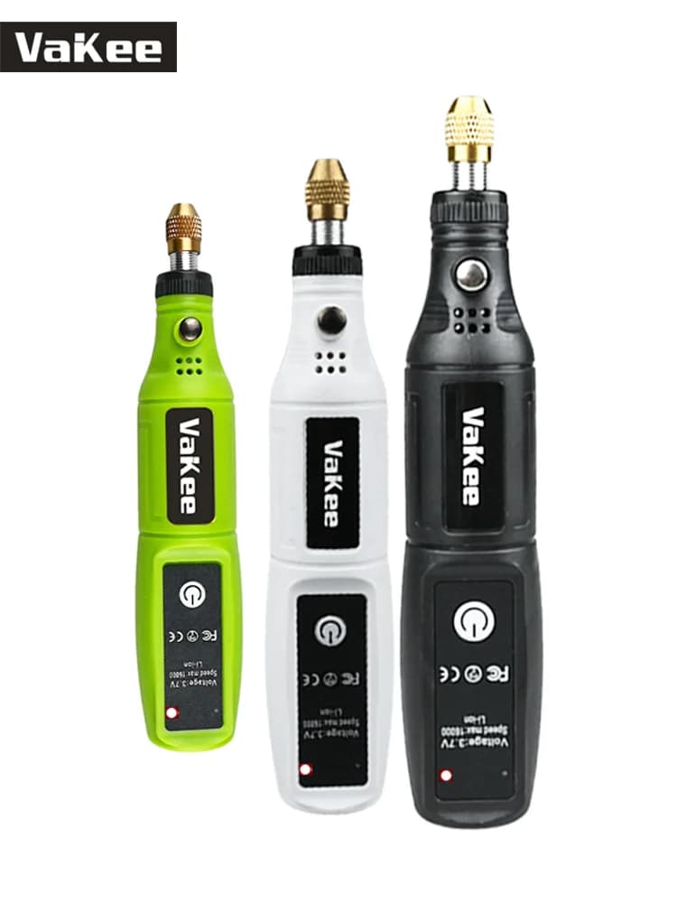 Mini Electric Drill USB Rechargeable Cordless Engraving Pen Dremel Tools Rotary Tool Cordless Hand Drill Mini Polisher for Hand