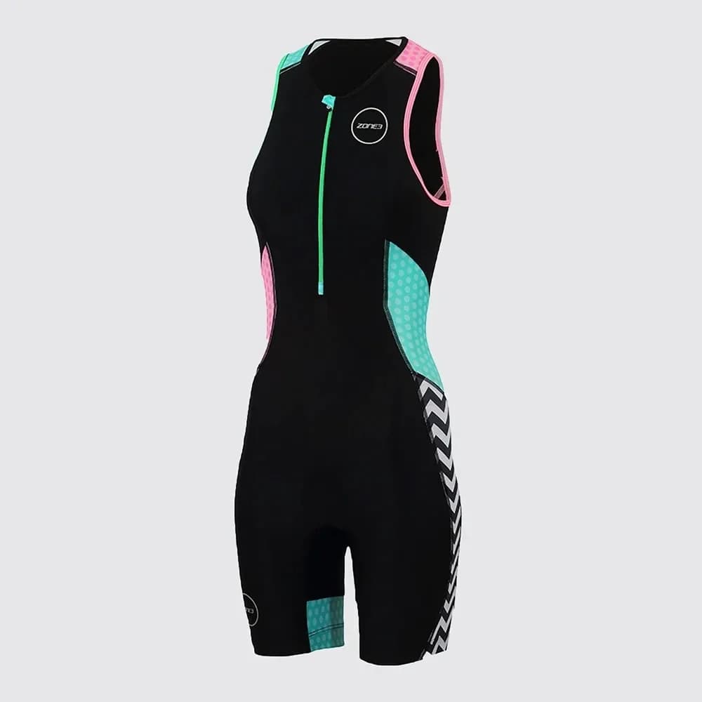 Triathlon women's bicicleta sleeveless tights ropa mujer suit ZONE3 team riding MTB running swimsuit dress uniform ciclismo 2022
