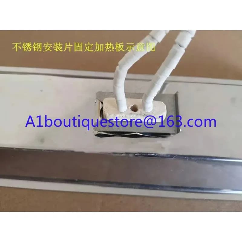 Export Ceramic Far Infrared Ceramic Heater Ceramic Heating Plate 245mmX60mm with Thermocouple Wire