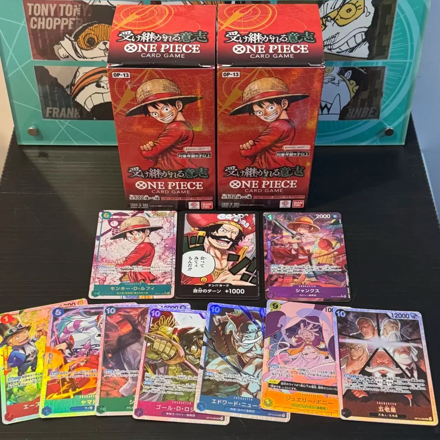 Official Bandai One Piece OP Series Japanese Booster Pack, New World Saga All-Characters Expansion Collector Duel Rare Foil Card