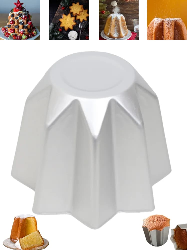 Pandoro Mold Octagonal Baking Pan Moulds Pandoro Christmas Cake Mold Mousse Cheese Cake Mold Octagonal Cake Mould Baking Molds