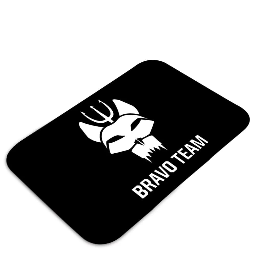 Naval Seals Bravo Team Symbol Seal Team Doormat Home Carpet Entrance Door Mats Modern Decor Carpet Bathroom Floor Mats 056