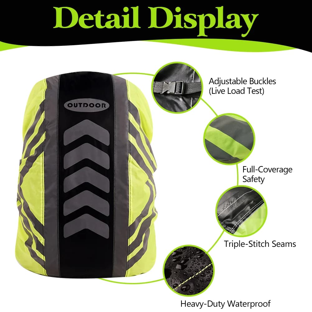 Men Bag Waterproof Protection Cover Gym Backpack Dry Accessories Travel Trekking Bags Rain Case Tactical Sports Backpacks Covers