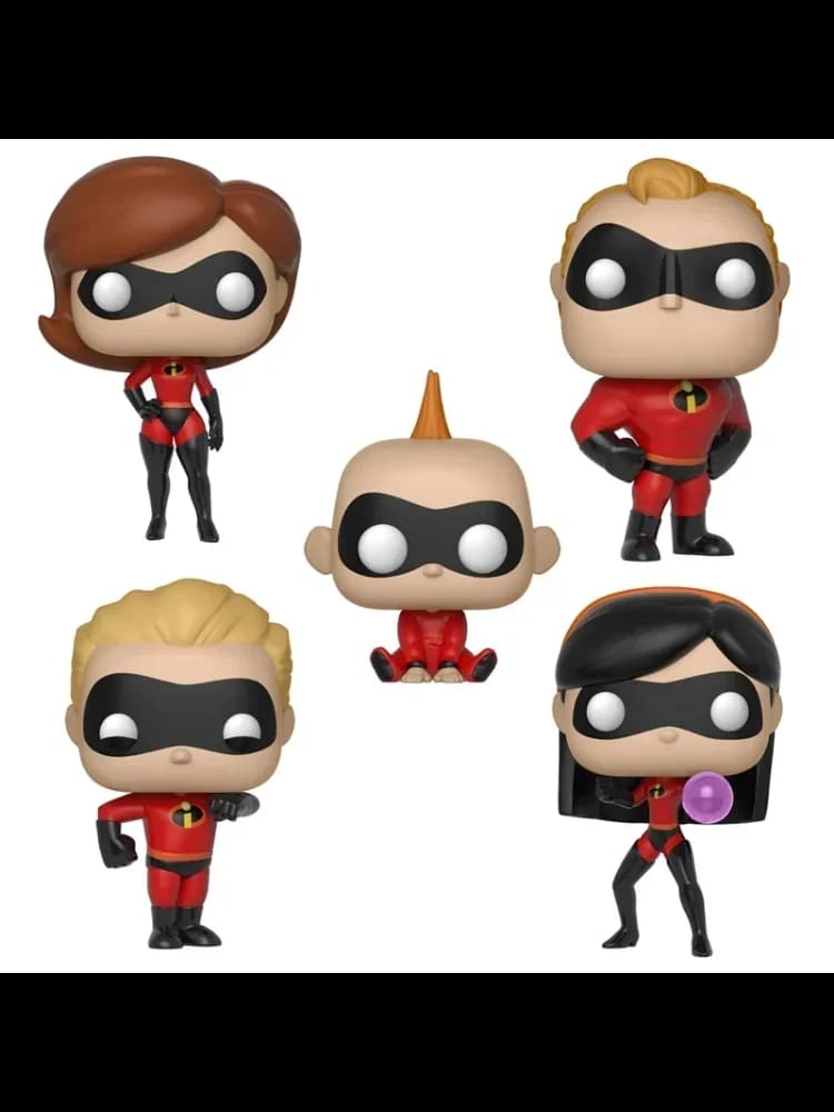 Funko Pop Incredibles 2 #363 #364#365 Jack-jack #367 Screensliver #369 Figures Toys Vinyl Doll Collection Model for Gift