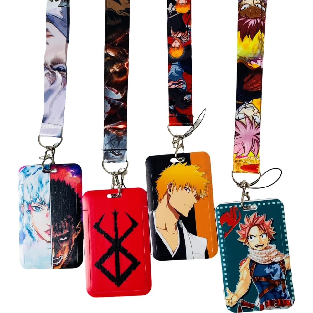 Lanyard Card Holders Squirtle ID Card Cover Passport Student USB Credit Card Bus Card Student Plastic Case Accessories Gifts