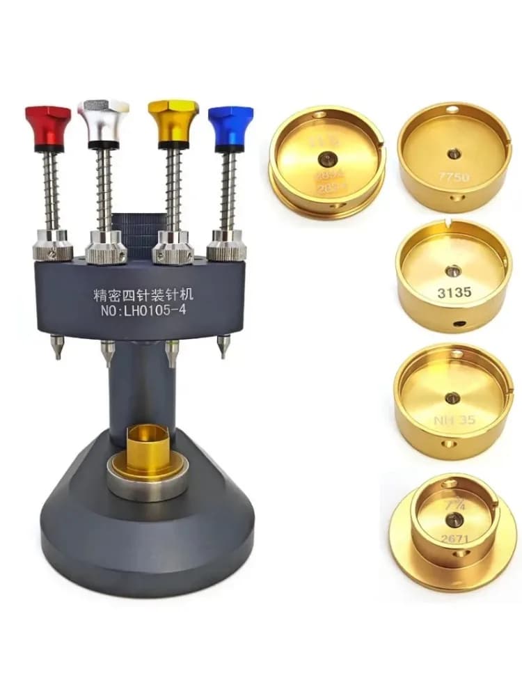 Watch Hand Setting Tool Precision 4 Position Needle Installation Hand Fitting Tool for Watch Repairing LHO105-4