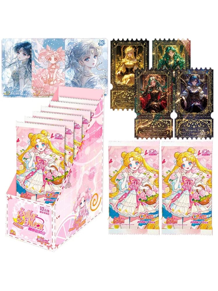 Japanese Anime Collection Card Classic Fantasy Plot Popular Protagonist Creative Cute Rabbit Shaped Card Child's Christmas Gift