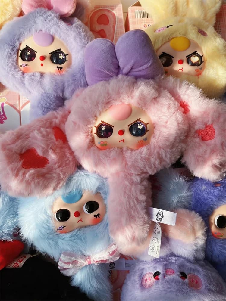 Baby Three Magic Mirror Series Blind Box Creative Doll Makeup Mirror Backpack Pendant Toys Mystery Box Practical Surprise Gifts