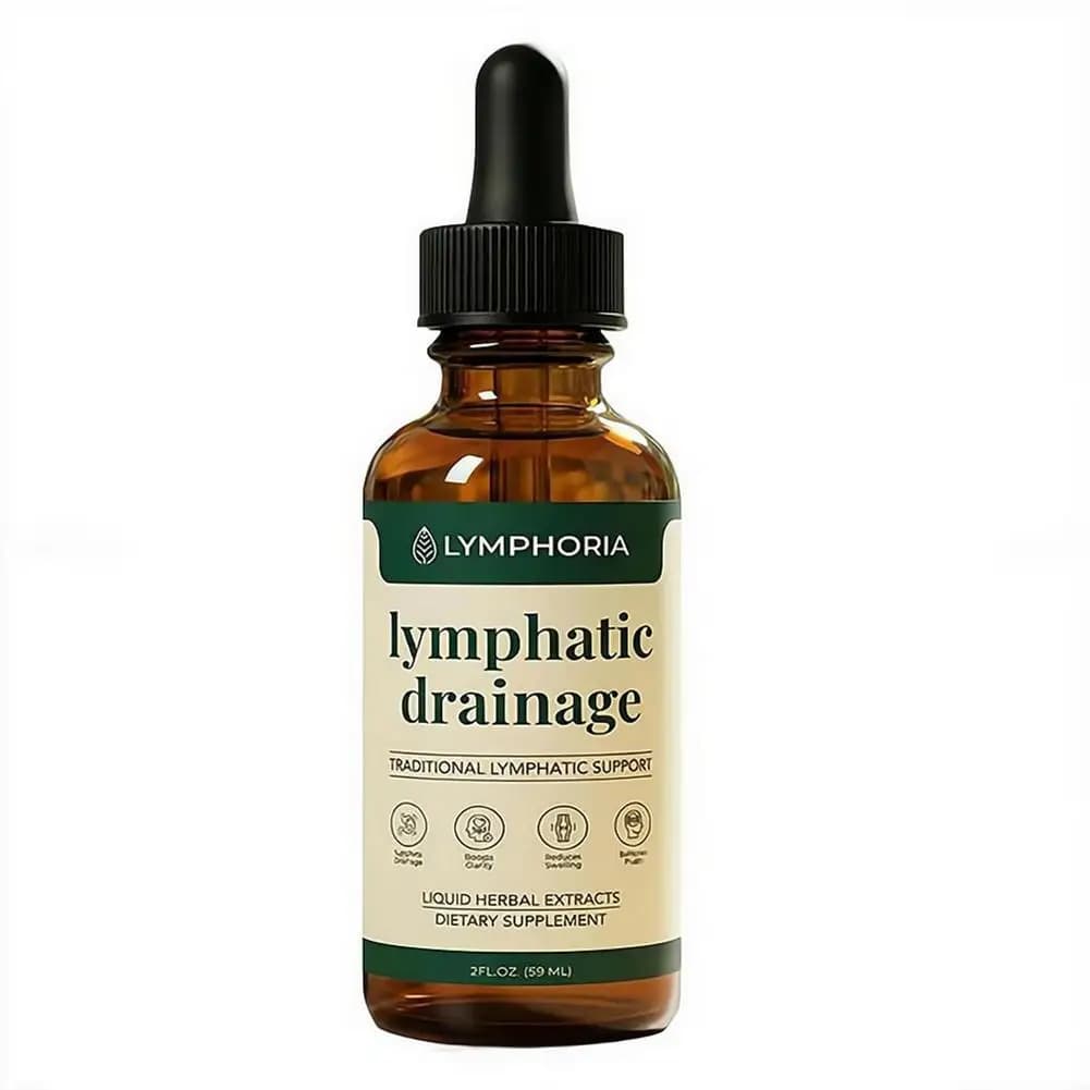 59ml Herbal Organic Lymphatic Drainage Drops 2026 Support Healthy Lymph Circulation Reduce Swelling Natural Body Care