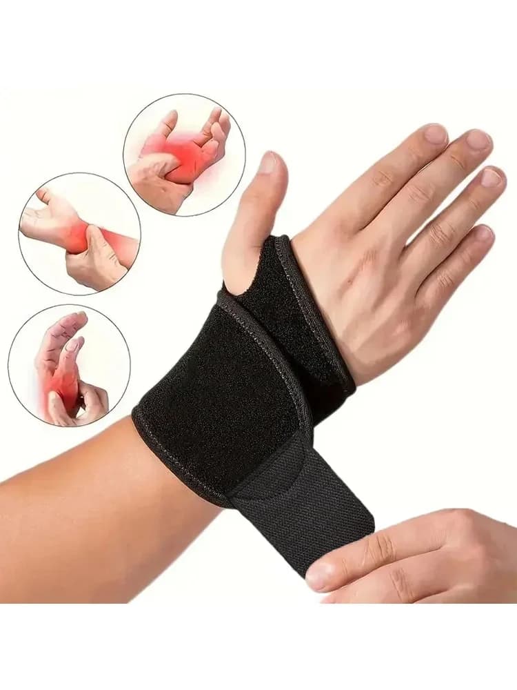 1/2pcs Adjustable Wrist Braces for Carpal Tunnel, Tendinitis & Arthritis Pain Relief – Sport Support for Sprains & Wrist Pain