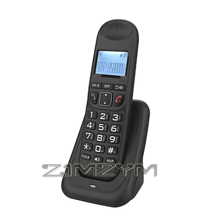 Expandable Cordless Telephone Handheld Telephone Digital Cordless Telephone Supports 16 Languages,Caller ID function,Hands-free