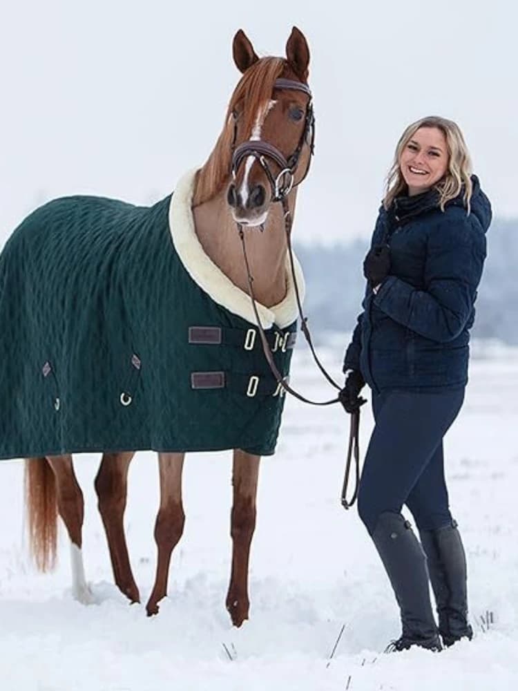 Thick Breeches Women Silica Non-slip Breathable Elastic Hign Waist Horse Riding Pants Warm Fleece Equestrian Leggings Sportswear