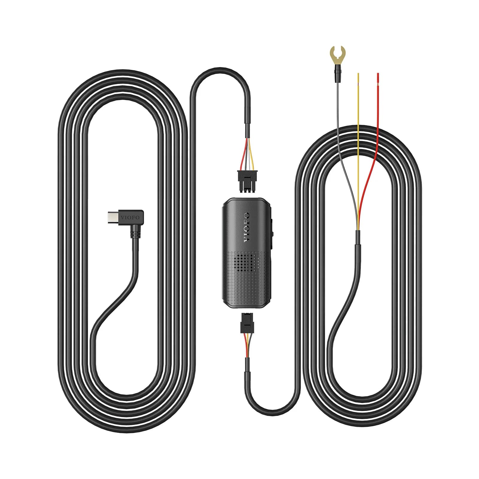 VIOFO Type-C HK6 ACC Hardwire Kit for A329S Series Support Hybrid Parking Mode, Automatic Voltage Display, Low Power Consumption