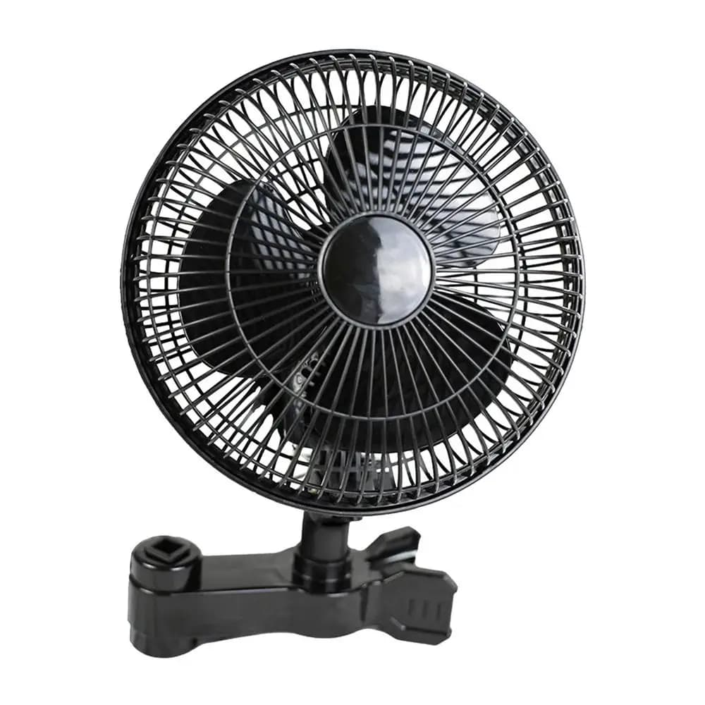 Grow Tent Clip Fan Quiet Oscillating Ventilation For Hydroponics Circulation Cooling For Hydroponics Greenhouses EU Plug