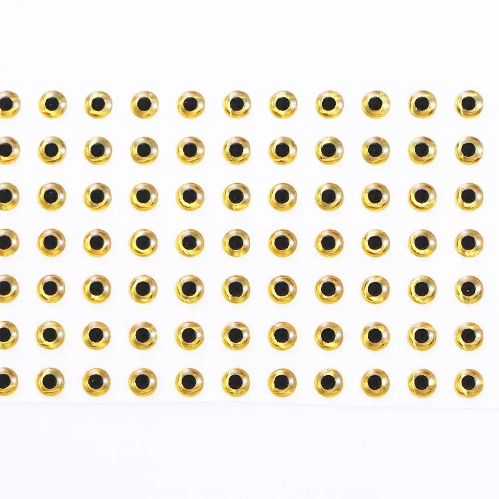 100 PCS/Lot Artificial Fishing Lure Eyes 3D Fish Eyes Fishing Sticker Fishing Accessories