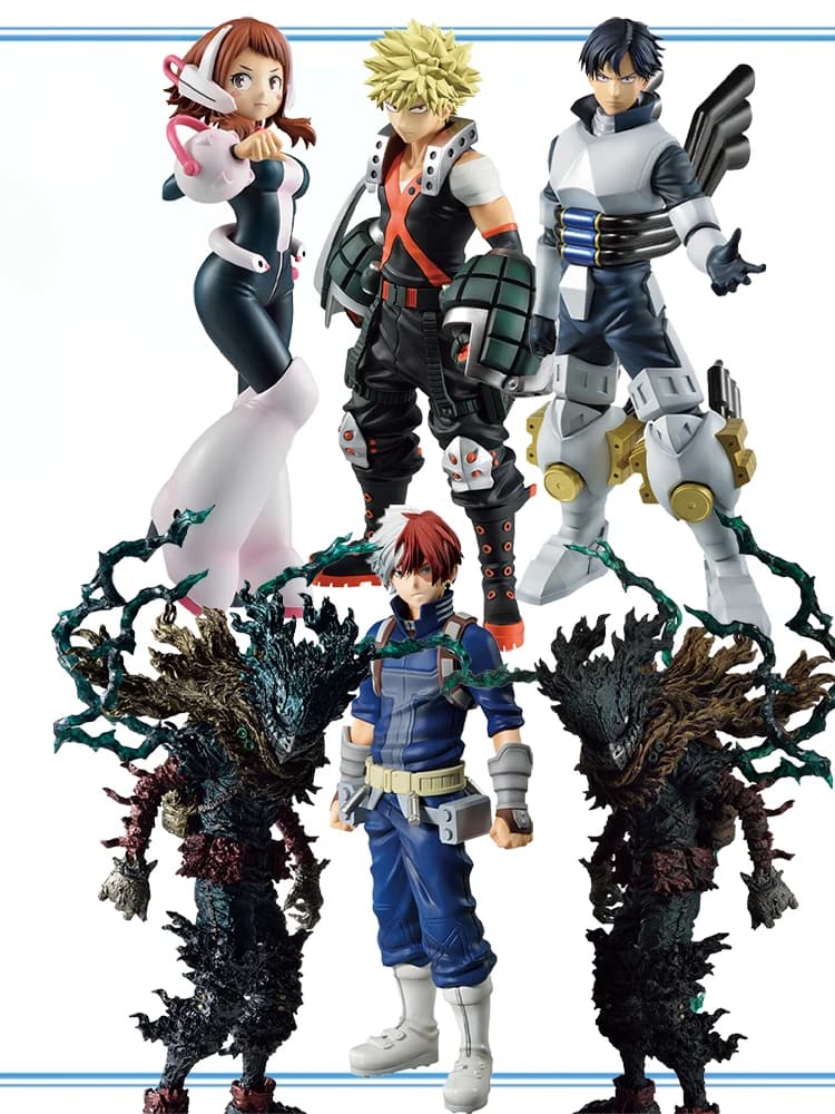 100% Original in Stock Bandai Spirits Ichiban Kuji Boku No Hero Academia Midoriya Izuku Bakugo Katsuki Uraraka Ochaco Iida Tenya