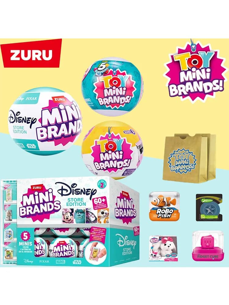 Zuru 5 Surprise Mini Brands Series 3 Mystery Capsule Real Miniature Miniature Collectible Toy By Mini Brands Supermarket series