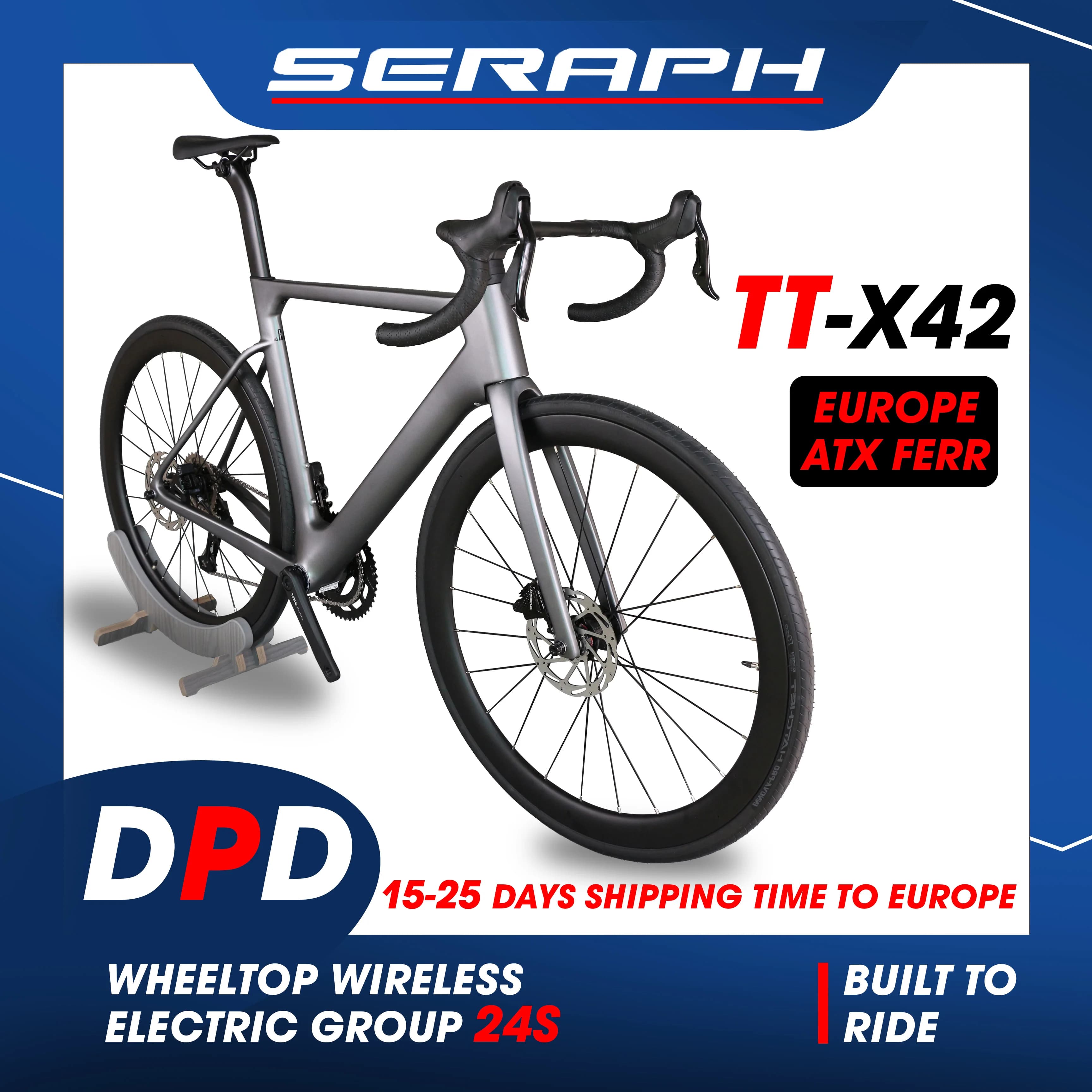 Newest Style TT-X42  Bicycle Full Carbon Light Weight Road Bike With WheelTop Wireless Electric Group Set  carbon wheels