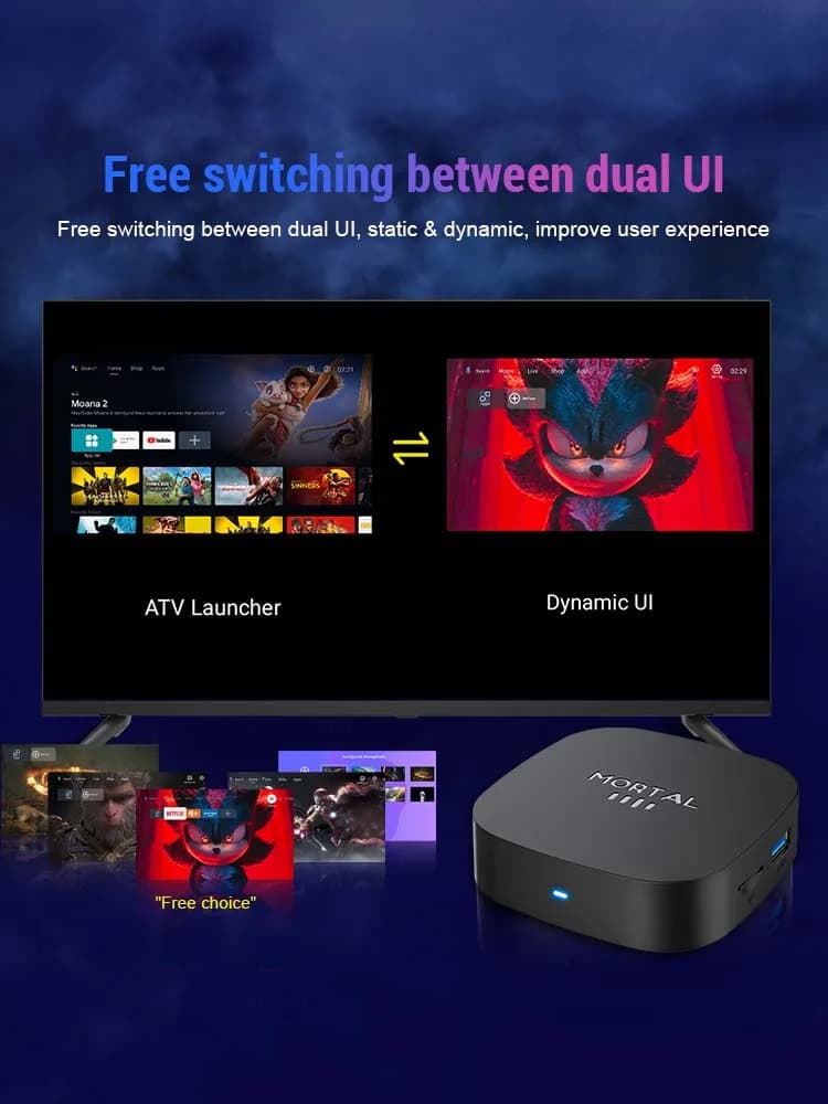 2025 New T1+ 8K HD TV Box Android 16.0 RK3518 Quad Core 8GB RAM 128GB ROM Dual Wifi 2.4G/5.8G Home Theater Media Player