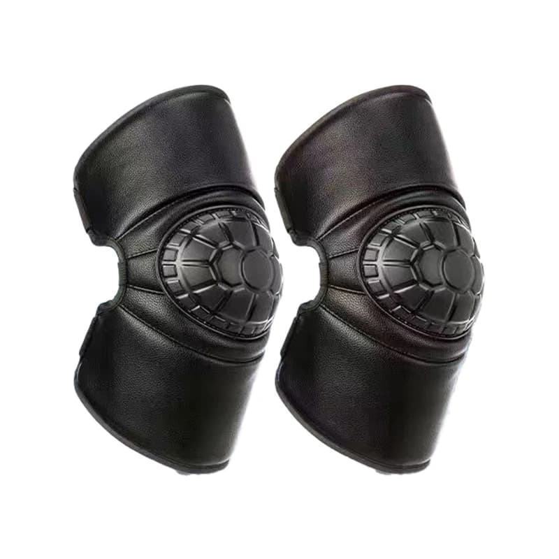 Motorcycle Knee Protectors Moto Elbow Knee Pads For Leg Warmers Waterproof Thick Plush Adjustable Winter Leg Cover Guards Kit