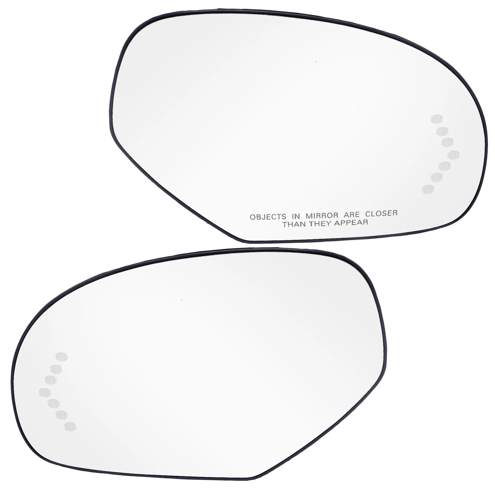 Side Wing Mirror Glass For Cadillac Escalade ESV Chevrolet Avalanche Silverado Suburban Tahoe GMC Yukon Left Right Heated Rear