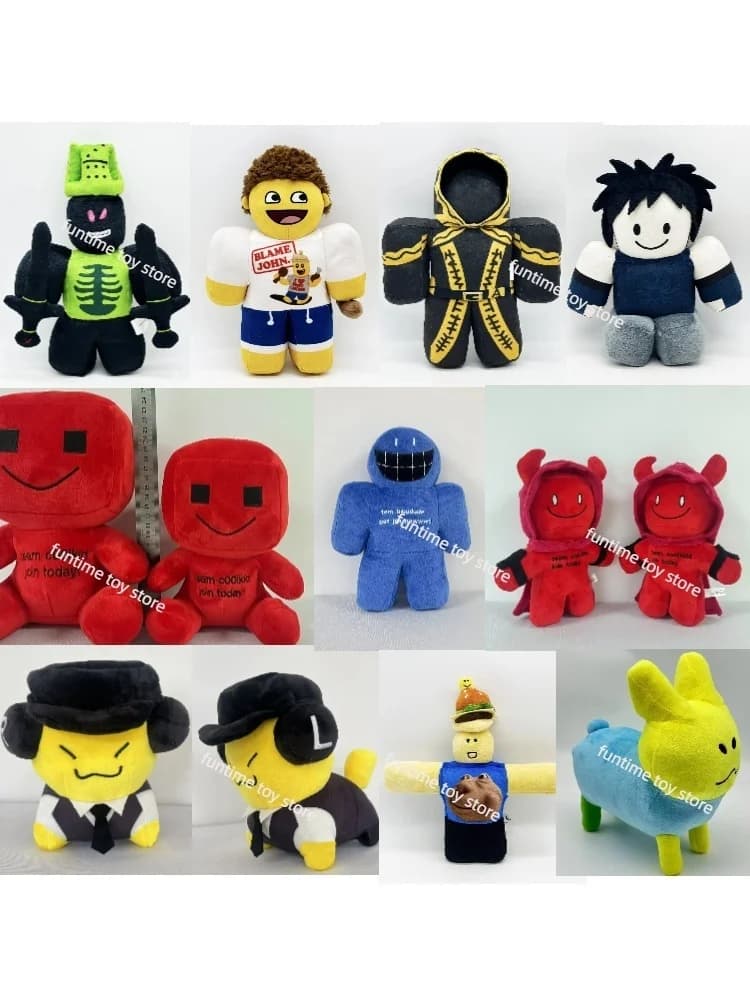 Anime Forsaken Chance Plush Forgotten Suit Men Plush Rabbit Red Demon Plush Collection Modle Doll Toy For Kid Birthday Gifts