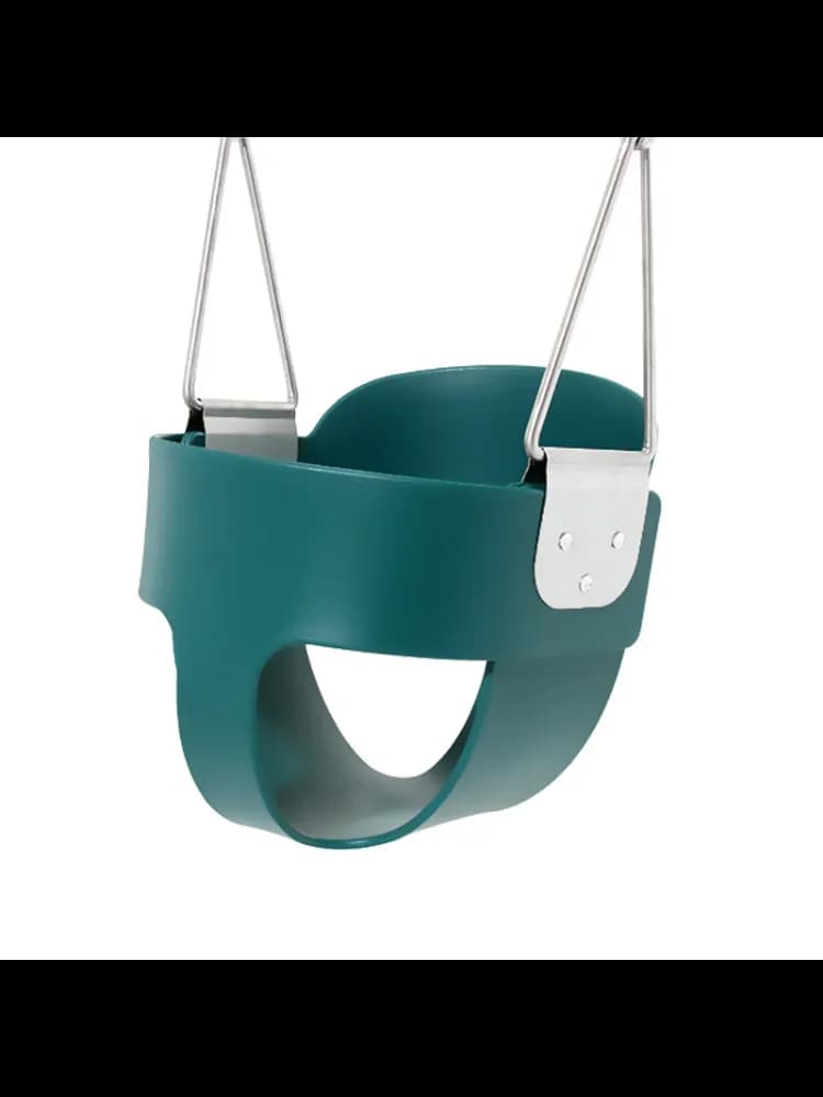 Swing Set Stuff Highback Full Bucket Swing Outdoor Indoor Children's EVA Swing Chair 1.68m Chain Baby Seat Infant Swing