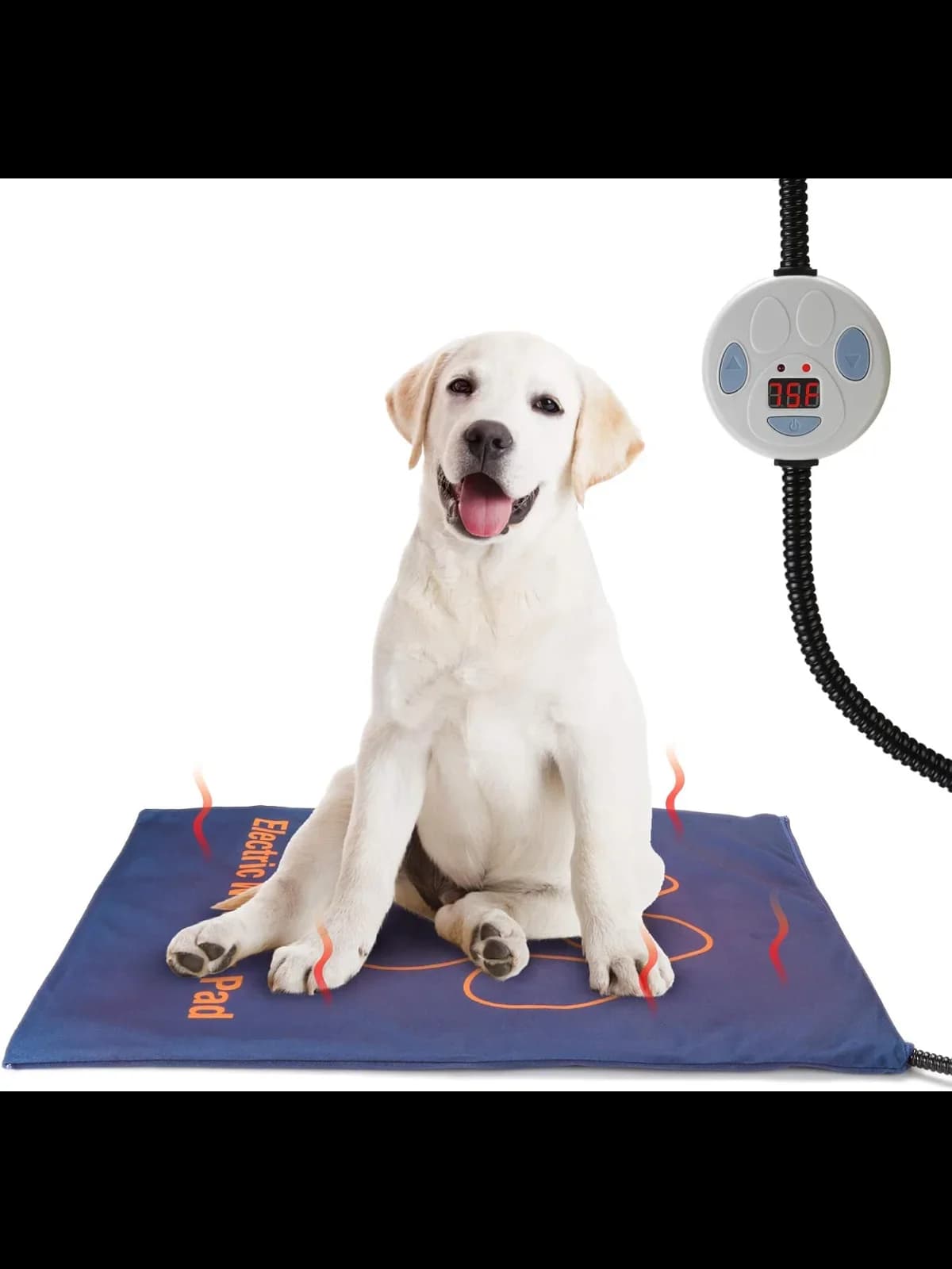 Pet Heating Pad,23x17inches Upgraded Temperature Adjustable Dog Cat Heating Pad Waterproof,Electric Heating Pad for Dogs and Cat