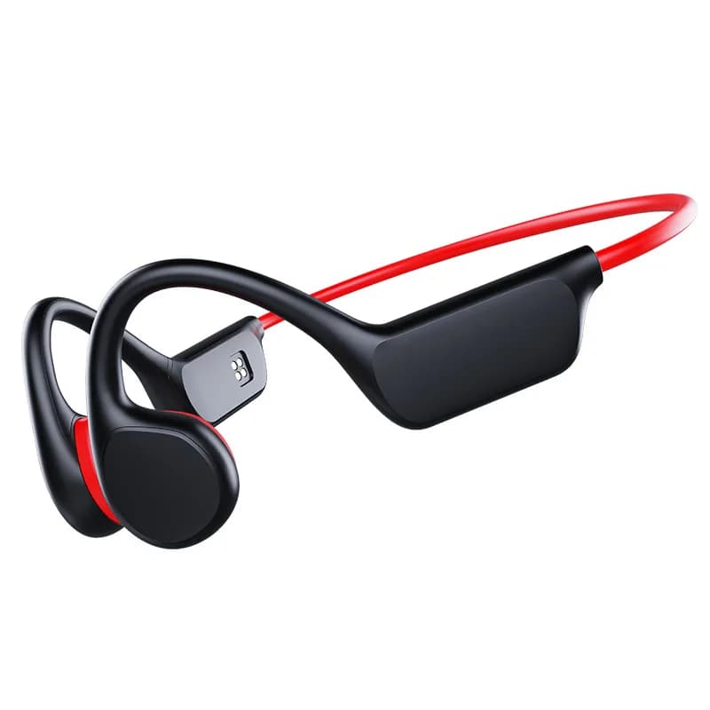 New True Bone Conduction IPX8 Waterproof Swimming Headphones Wireless Earphone Bluetooth Headsets MP3 With Mic For Sport Running